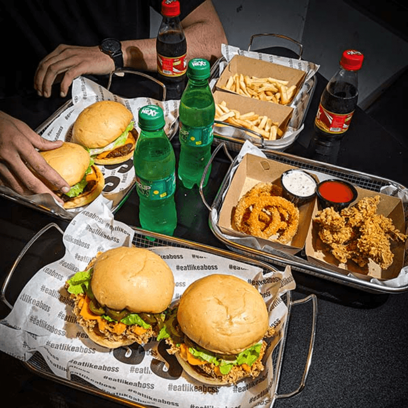 Order Burger Packs Online - Burger Boss